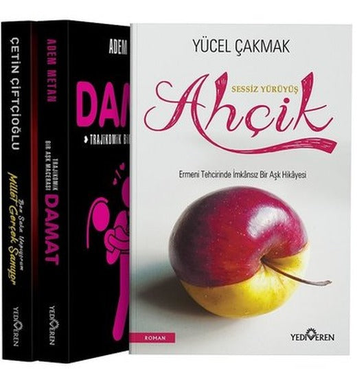 Bir Damla Sevda Seti - 3 Kitap Takım | Yediveren Yayınları