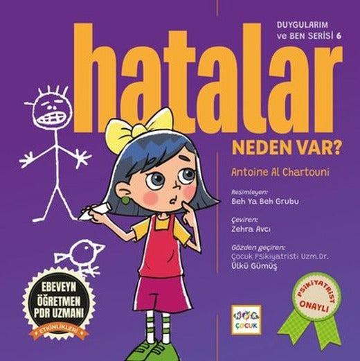 Hatalar Neden Var? Duygularım ve Ben Serisi 6 | Nar Çocuk (İnce Kapak)