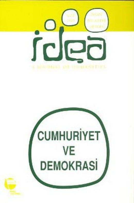 İdea Sayı: 2 Cilt: 2 İnsan Bilimleri Dergisi / A Journal of Humanities | Belge Yayınları (Ciltsiz)