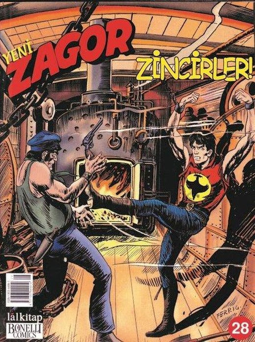 Zagor Sayı 28-Zincirler | Lal (İnce Kapak)