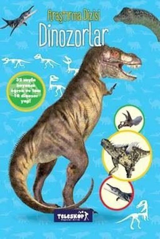 Dinozorlar-Araştırma Dizisi | Teleskop Popüler Bilim (İnce Kapak)