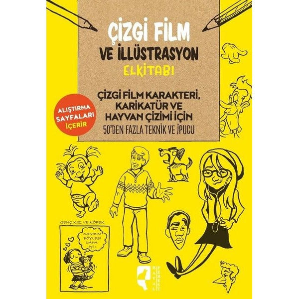 Çizgi Film ve İllüstrasyon El Kitabı | Hayalperest Yayınevi (İnce Kapak)