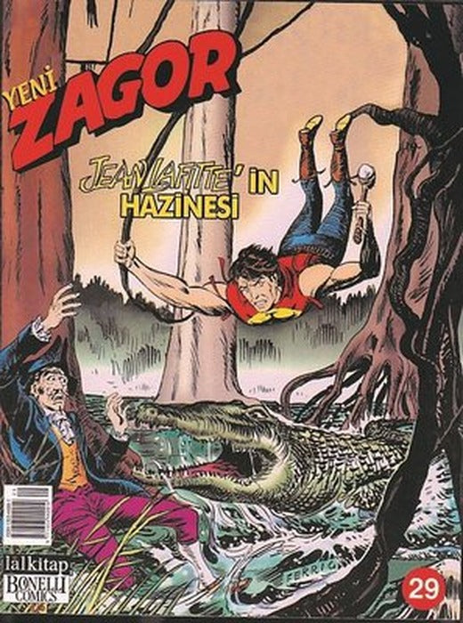 Zagor Sayı 29-Jean Lafitte'nin Hazinesi | Lal