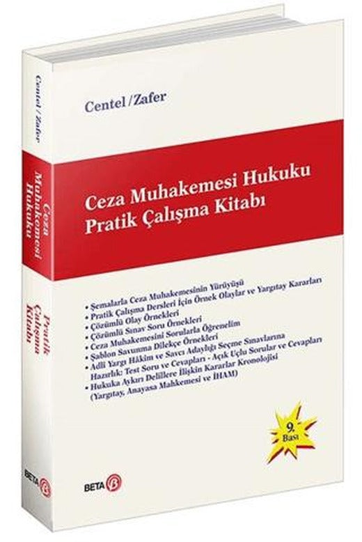 Ceza Muhakemesi Hukuku Pratik Çalışma Kitabı | Beta Yayınevi (Ciltsiz)