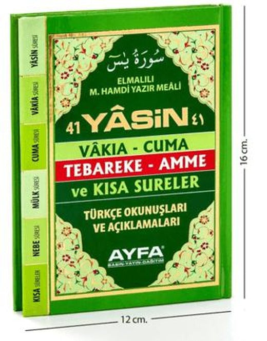 049 Üçlü Yasin - Çanta Boy | Ayfa Basın Yayın (Ciltli)