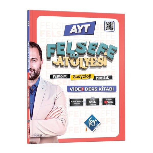 Felsefe Atölyesi AYT Felsefe Video Ders Kitabı | KR Akademi (İnce Kapak)