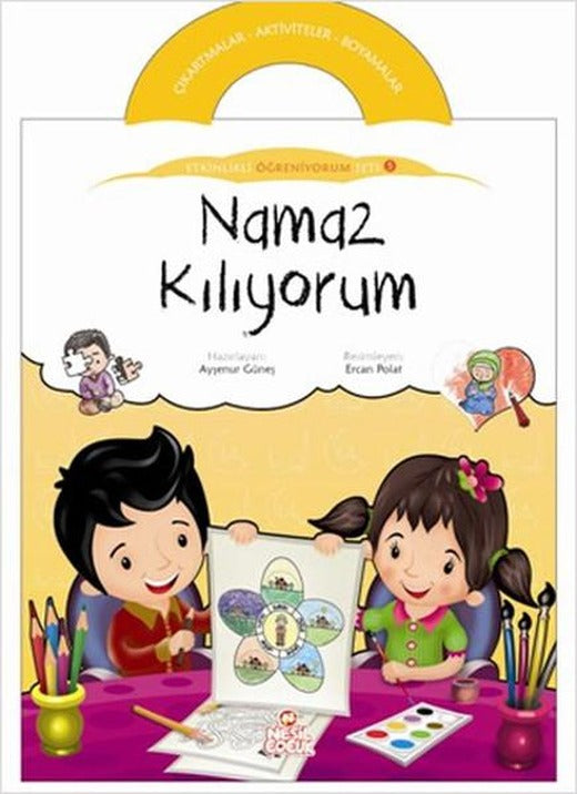 Namaz Kılmayı Öğreniyorum | Nesil Çocuk Yayınları (İnce Kapak)