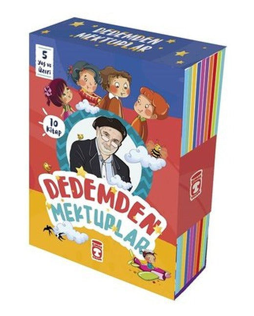 Dedemden Mektuplar Seti - 10 Kitap Takım | Timaş Çocuk (İnce Kapak)