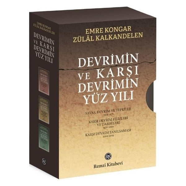 Devrimin ve Karşı Devrimin Yüz Yılı Seti - 3 Kitap Takım - Kutulu | Remzi Kitabevi