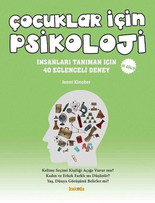 Çocuklar için Psikoloji 2.Cilt | Kaknüs Yayınları (İnce Kapak)