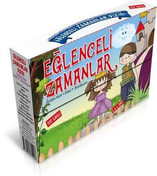 Eğlenceli Zamanlar Seti - Renkli Resimlerle - 10 Kitap Takım | Özyürek Yayınevi