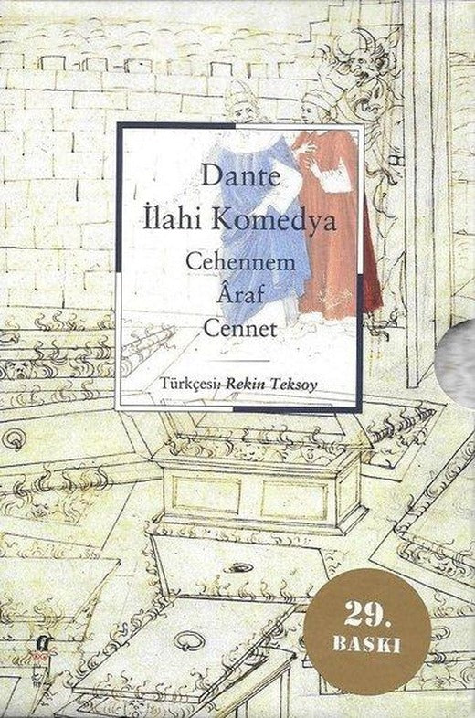 İlahi Komedya - Cehennem Araf Cennet (3 Cilt Takım) | Oğlak Yayıncılık (İnce Kapak)