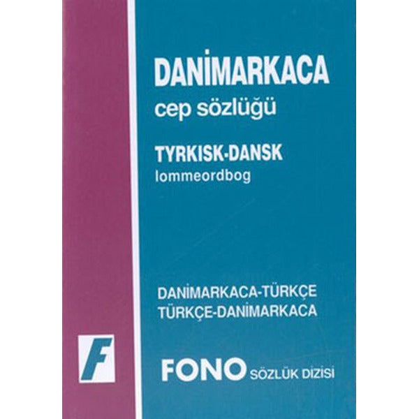Danimarkaca-Türkçe/Türkçe-Danimarkaca Cep Sözlüğü | Fono Yayınları (İnce Kapak)