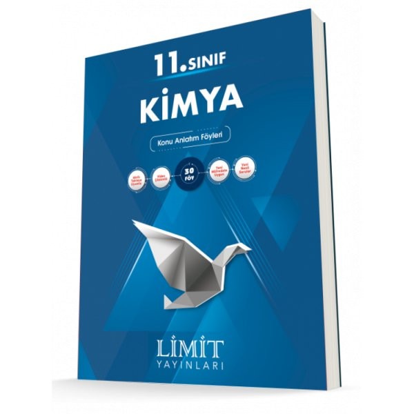 Limit 11.Sınıf Kimya Konu Anlatım Föyleri | Limit Yayınları (İnce Kapak)