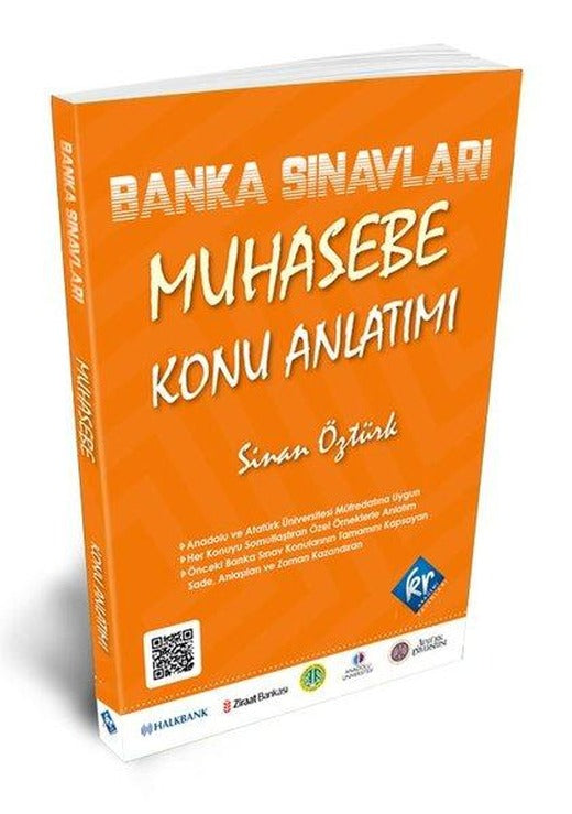Banka Sınavları Muhasebe Konu Anlatımı Kitabı | KR Akademi (İnce Kapak)