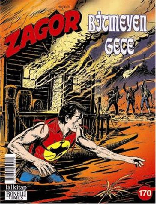 Zagor Sayı: 170 - Bitmeyen Gece | Lal Kitap (Ciltsiz)