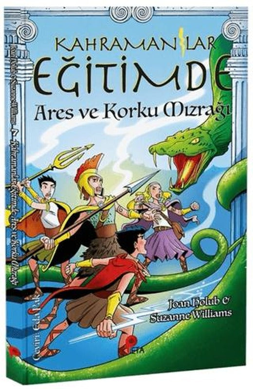 Kahramanlar Eğitimde 7 Ares ve Korku Mızrağı | Peta Kitap (Ciltsiz)