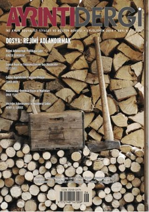 Ayrıntı Dergisi Sayı: 6 Eylül-Ekim 2014 | Ayrıntı Dergi (Ciltsiz)