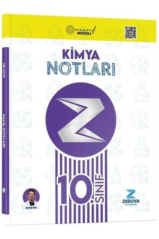Meschemy Kimya 10. Sınıf Maarif Modeli Kimya Notları | Zeduva Yayınları (İnce Kapak)