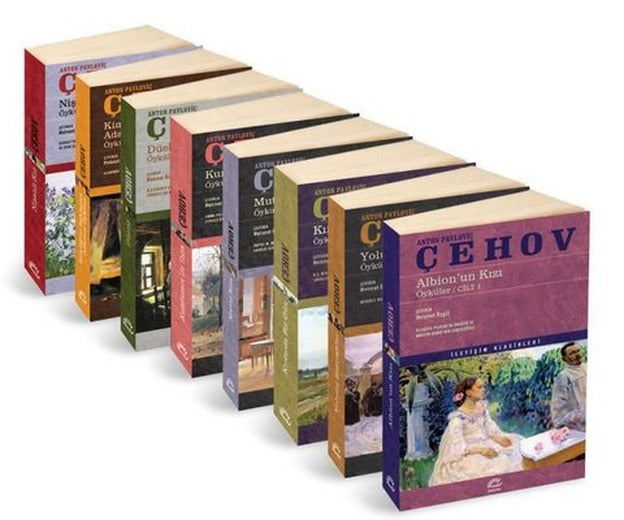 Anton Pavloviç Çehov Öyküler Seti - 8 Kitap Takım | İletişim Yayınları (İnce Kapak)