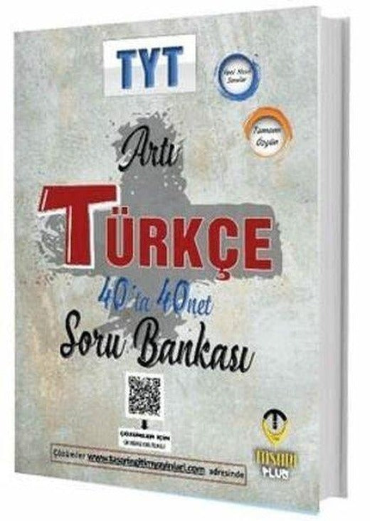 TYT Türkçe 40 ta 40 Net Çözümlü Soru Bankası | Tasarı Akademi (İnce Kapak)