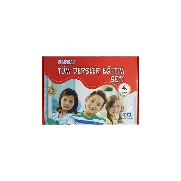 4. Sınıf Farklı Tüm Dersler Eğitim Seti (4 Kitap Takım)