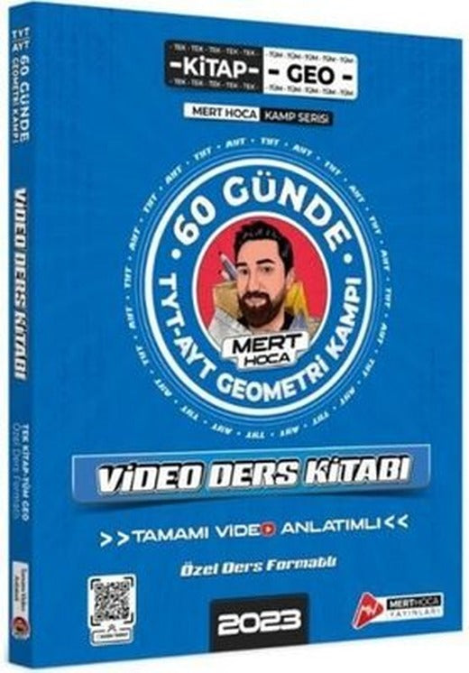 2023 60 Günde TYT AYT Geometri Kampı Video Ders Kitabı | Mert Hoca Yayınları