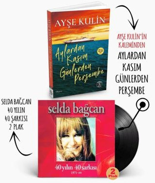 Plaklı Kitaplar - Aylardan Kasım Günlerden Perşembe | Plak (Ciltsiz)