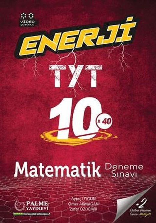 Palme YKS TYT Enerji Matematik 10 Deneme Sınavı Video Çözümlü