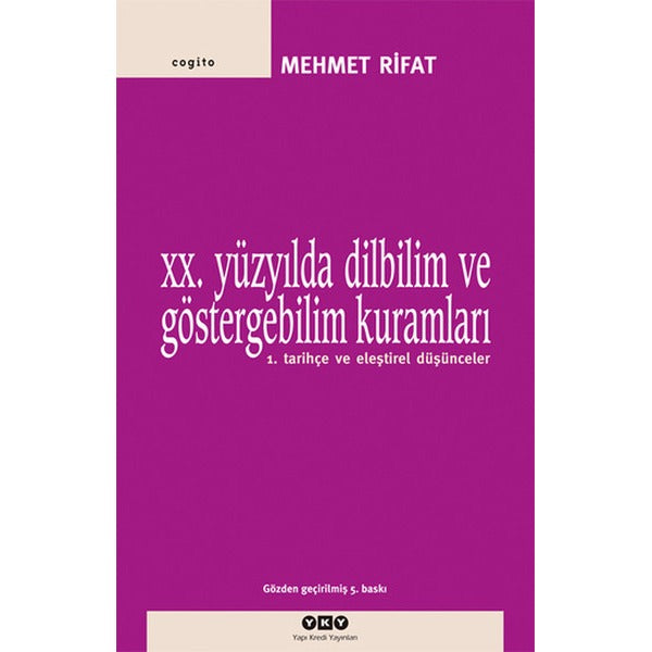 20.Yüzyılda Dilbilim ve Gösterge 1 | Yapı Kredi Yayınları (İnce Kapak)