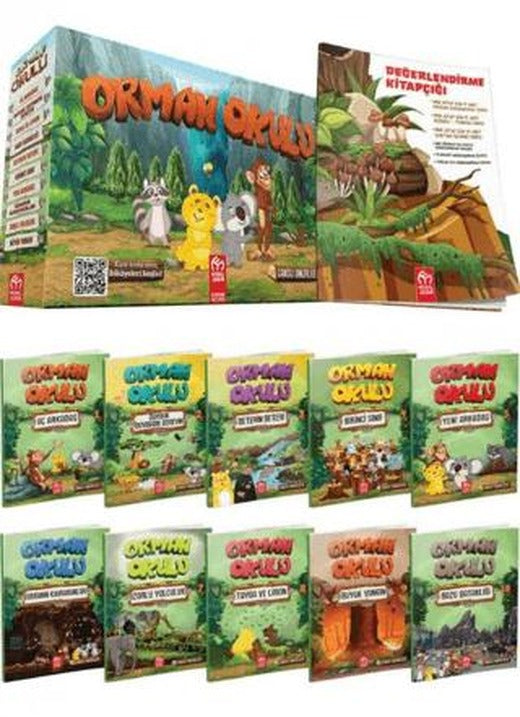 Orman Okulu Hikaye Seti 10 Kitap | Model Çocuk (Ciltsiz)