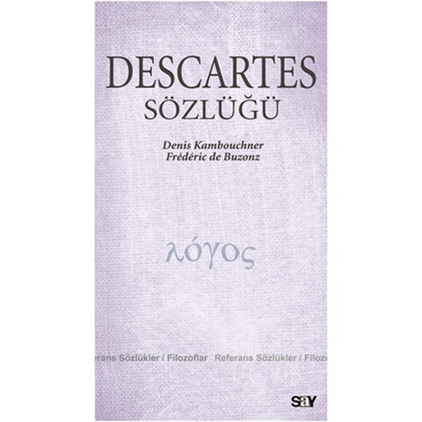 Descartes Sözlüğü | Say Yayınları