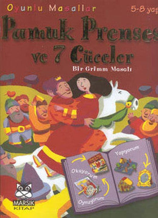Oyunlu Masallar Dizisi:Pamuk Prenses ve Yedi Cüceler | Marsık Kitap