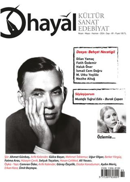 Hayal Kültür Sanat Edebiyat Dergisi Sayı: 89 | Hayal Yayınları (Ciltsiz)