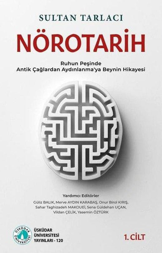 Nörotarih 1. Cilt - Ruhun Peşinde - Antik Çağlardan Aydınlanma'ya Beynin Hikayesi | Üsküdar Üniversitesi Yayınları (İnce Kapak)