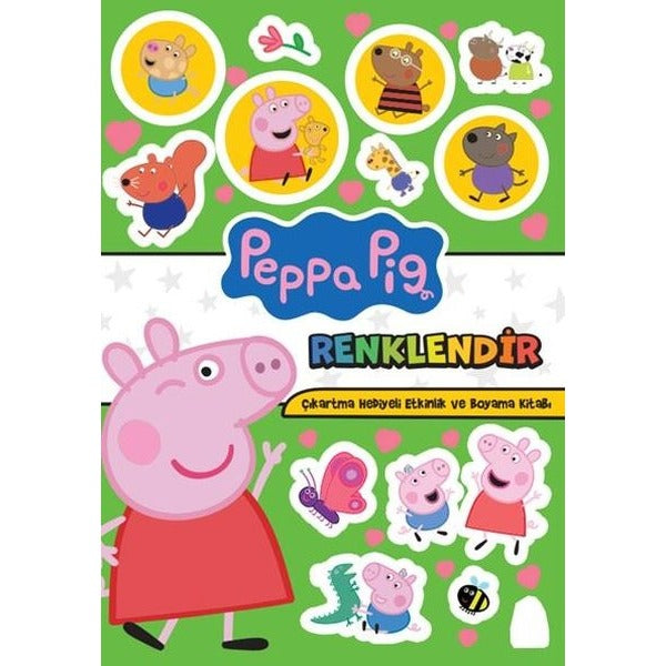 Peppa Pig - Renklendir Boyama Kitabı | Doğan Çocuk (İnce Kapak)