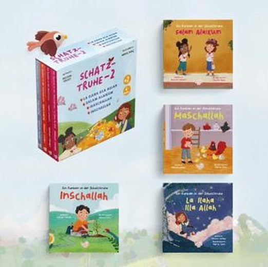 Schatz-Truhe 2 / Almanca Hazine Sandığı 2 (4 Kitap)