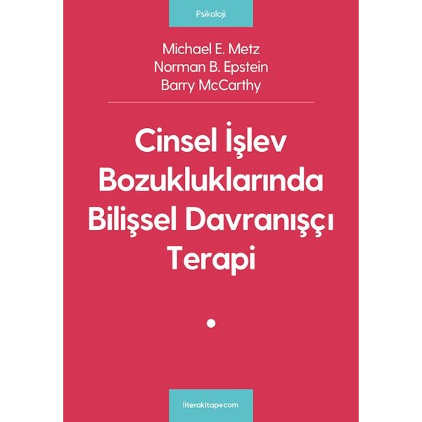 Cinsel İşlev Bozukluklarında Bilişsel Davranışçı Terapi