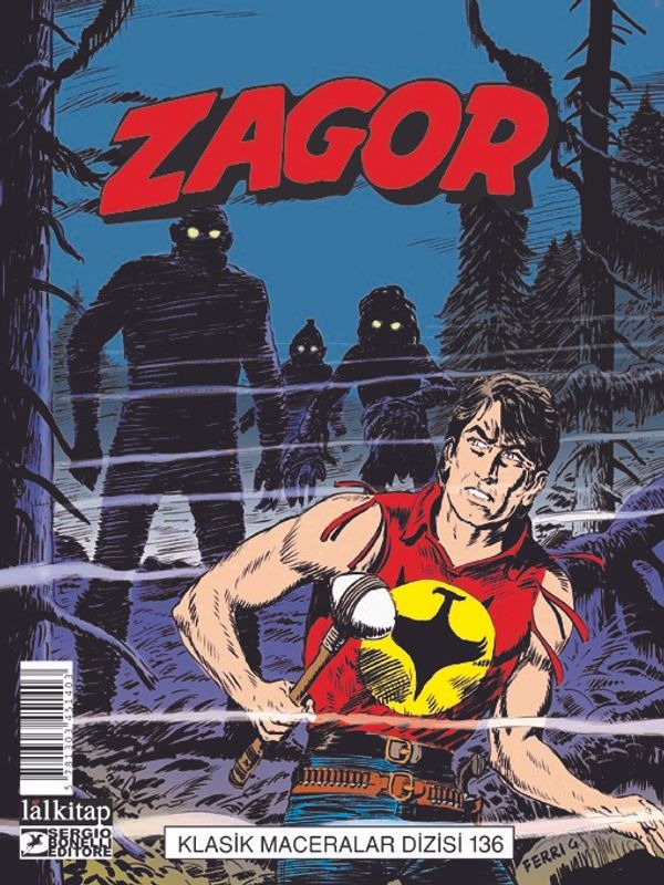 Zagor Klasik Maceralar Cilt 136 | Lal (İnce Kapak)