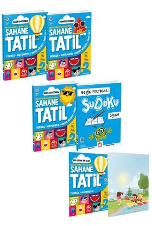 2. Sınıf Şahane Yaz Tatil Kitabı Seti | Model Eğitim Yayıncılık (Ciltsiz)