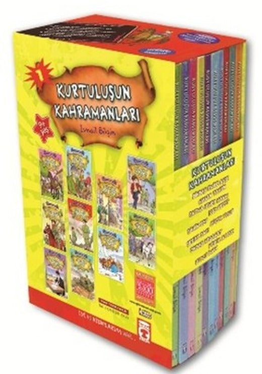 Kurtuluşun Kahramanları - Set | Timaş Çocuk (İnce Kapak)