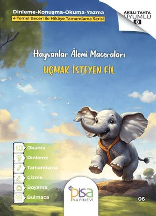 Uçmak İsteyen Fil | Pisa Yayınevi (Ciltsiz)