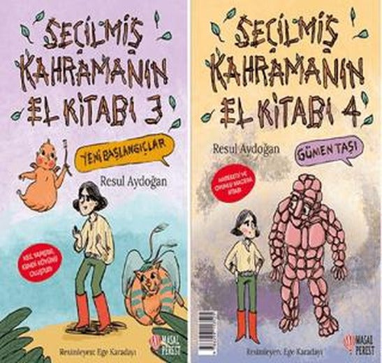 Seçilmiş Kahramanın El Kitabı 3 Yeni Başlangıçlar Seçilmiş Kahramanın El Kitabı 4 Gümen Taşı | Masalperest (Ciltsiz)
