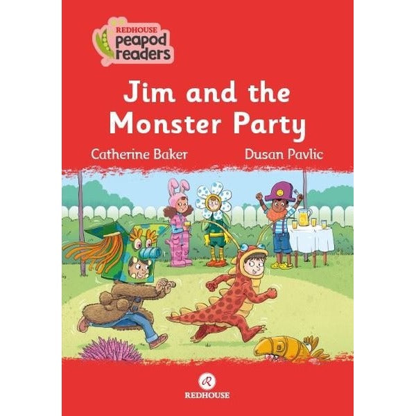 Jim and the Monster Party - Redhouse Peapod Readers | Redhouse Yayınları