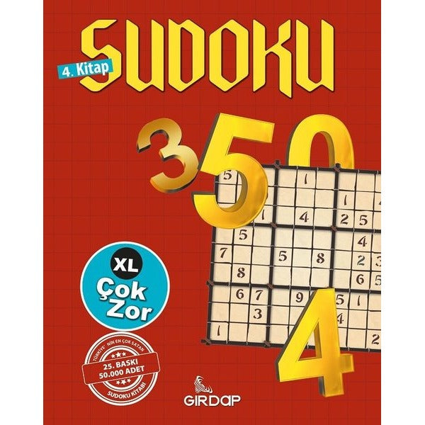 Sudoku 4 - Çok Zor | Girdap (İnce Kapak)