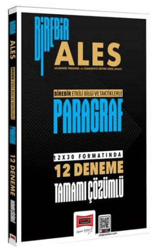 2026 Birebir ALES Paragraf Tamamı Çözümlü 12 Deneme | Yargı Yayınevi (Ciltsiz)
