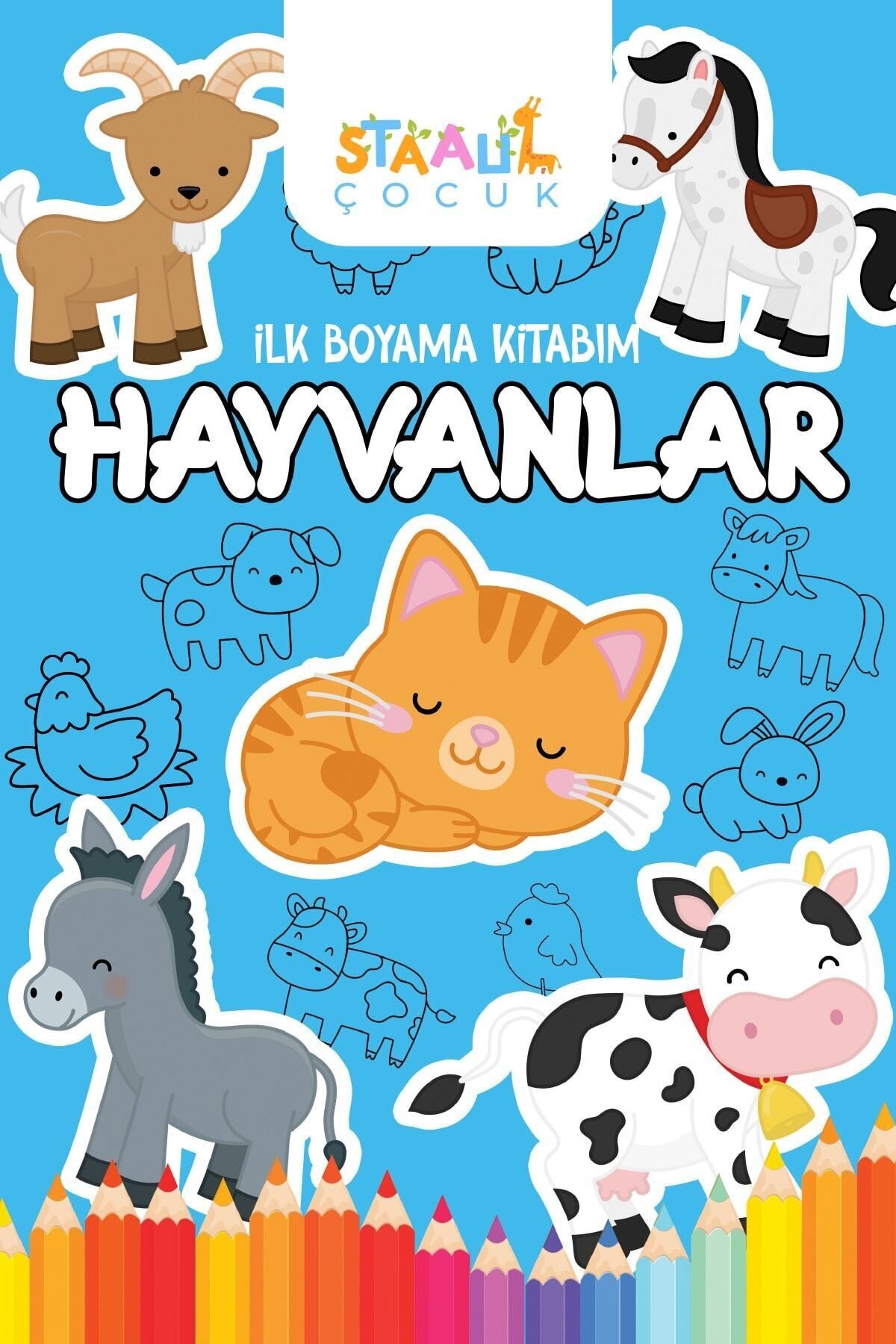 İlk Boyama Kitabım - Hayvanlar