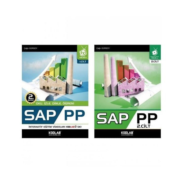 SAP PP Eğitim Seti - 2 Kitap Takım | Kodlab (İnce Kapak)
