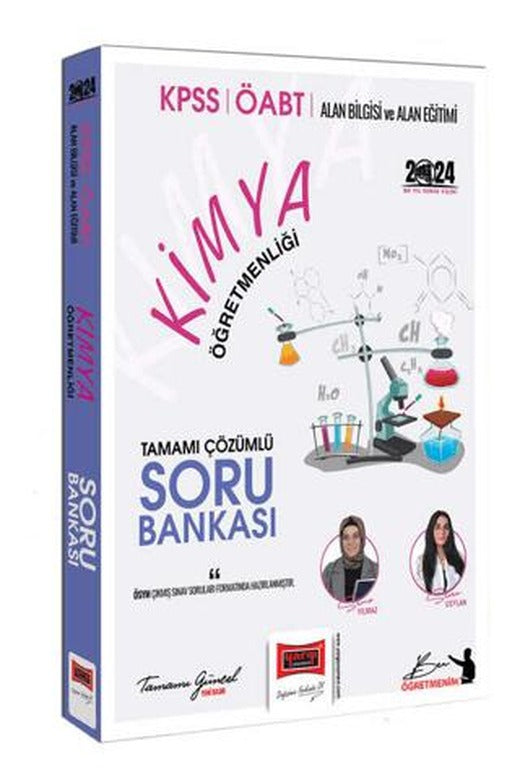 2024 ÖABT Kimya Tamamı Çözümlü Soru Bankası | Yargı Yayınevi (Ciltsiz)