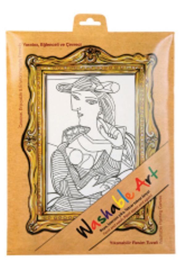 Funny Mat Washable Art - Pablo Picasso Seated Woman | Akademi Çocuk
